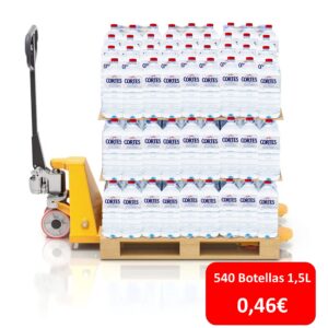 Palet Agua1,5L Agua de Cortes