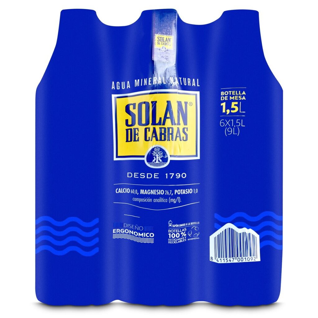 60 Botellas Solan de Cabras 1,5L