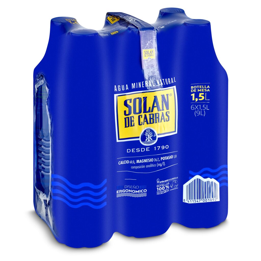 60 Botellas Solan de Cabras 1,5L