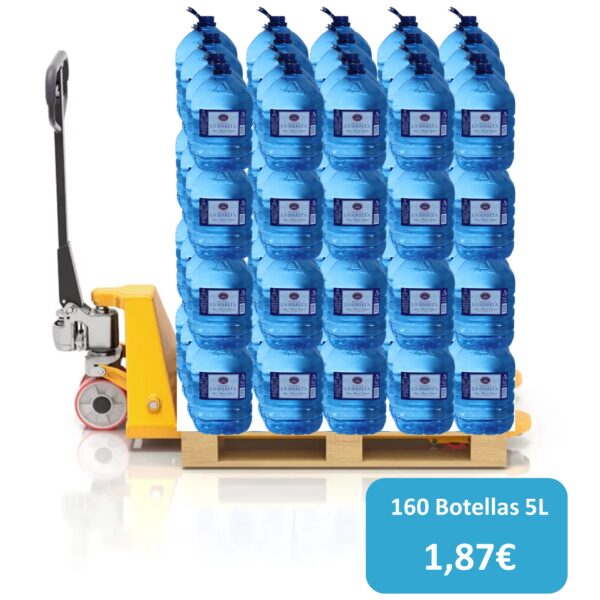 Palet Agua 5L Agua La Serreta